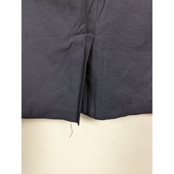 New York and Company Navy Blue Modest Skirt Size 6 Pencil - Picture 4 of 6